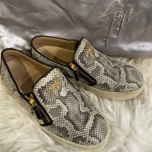 Giuseppe Zanotti Dual Zip Sneakers